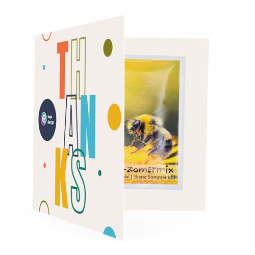 Card with seed packet - Image 1